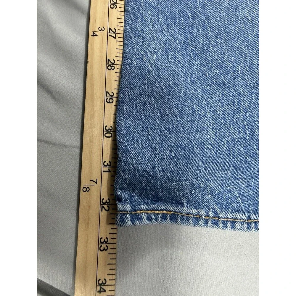 Levi's 501 93 Premium Button Fly Jeans Men 30x32 Blue Straight Big E